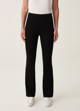 Ovs High-Rise Flare-Fit Jeggings